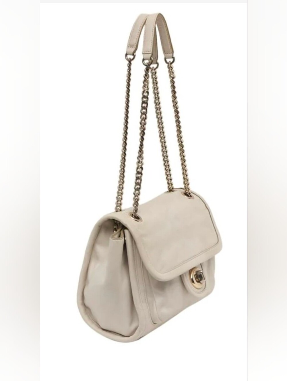 Coach Ranger Flap Crossbody Shoulder Bag, Gold Chain